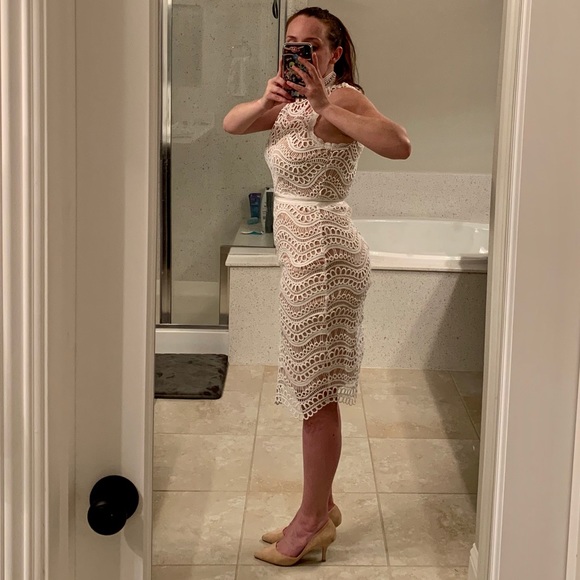 Vici Crochet Lace Midi Dress - Picture 3 of 8